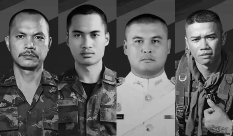 タイ軍の発表　武力衝突で兵士が4人死亡し、合計21人になった