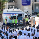 環境省　大気の質はきれいで、近隣諸国に汚染リスクを与えない