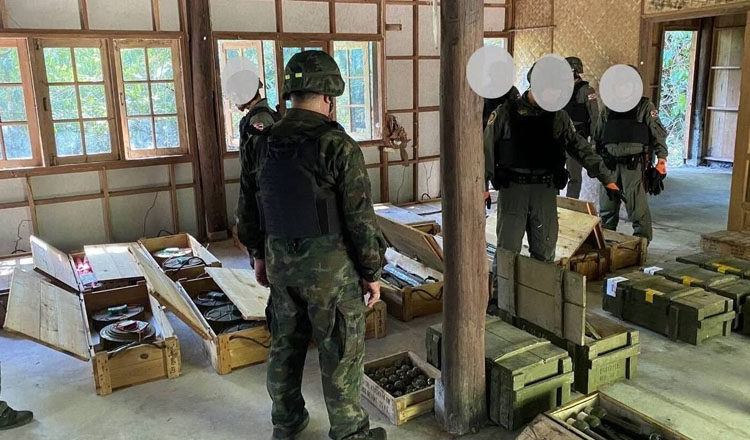 内務省　タイの報道「カジノに隠された大量のカンボジアの武器庫を押収」を否定