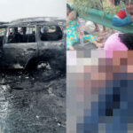 高速道路で衝突により1人死亡、6人負傷