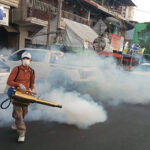 デング熱の季節がやって来た　プノンペンで蚊の駆除キャンペーンを強化