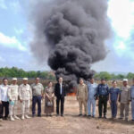 タイからカンボジアへ違法に貨物を輸送（密輸）していた船を押収