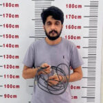 プノンペン　大使館前で殺人犯のパキスタン人を逮捕