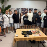 プノンペン　麻薬と銃器所持で外国人13人を逮捕