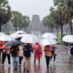 カンボジアは広範囲で雨、曇りの予報