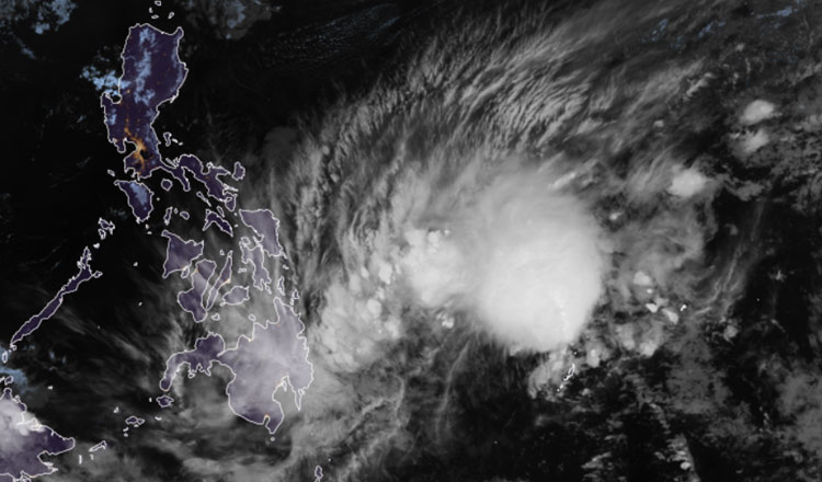 「ペニャ」は今後7日間カンボジアに雨をもたらす