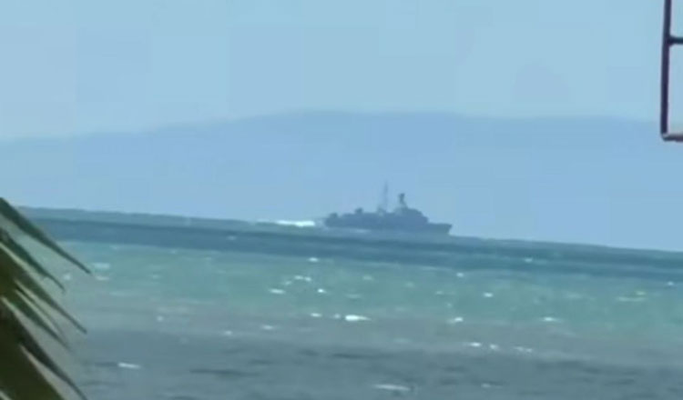 カンボジア、タイ海軍の領海侵犯に抗議