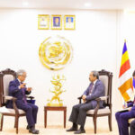 日本の大使、国境危機と人道的懸念について自国政府に説明