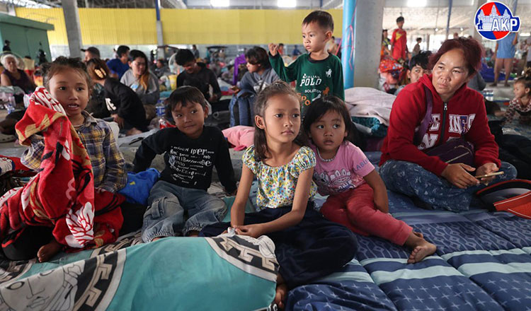 公共サービスが停止状態だが、避難したカンボジア人の大半が帰郷