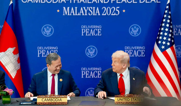 タイ軍がカンボジア領に留まる中、フン・マネ外相は迅速な国境画定を強く求めた