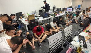 過去8ヶ月間に驚愕の236ヶ所という国際詐欺センター拠点を摘発