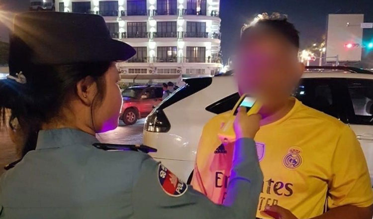 プノンペンの飲酒運転者への取り締まり開始