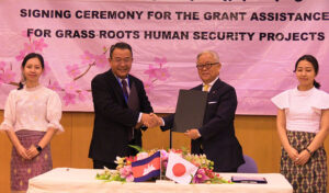 日本　水道の復旧と小学校建設に30万ドル以上を無償援助