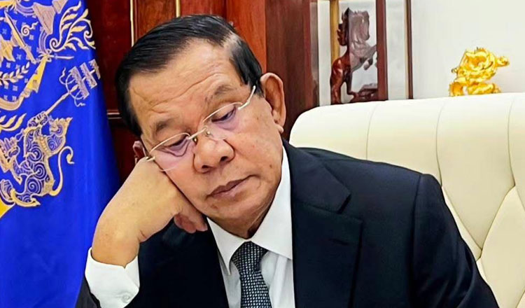 フン・セン上院議長、偽FBページの作成者を「裏切り者」と呼び、警戒を