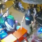 警察がプノンペンで10代のギャングを取り締まる