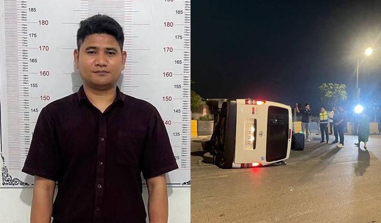 新プノンペン空港近く　飲酒運転の事故で6人が負傷、うち5人が重傷