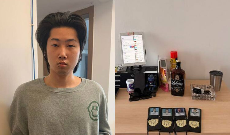 プノンペン　マンションで日本人の警察官を騙った詐欺で8人を逮捕