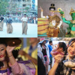 カンボジアがクメール正月元旦を祝う