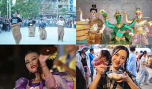 カンボジアがクメール正月元旦を祝う