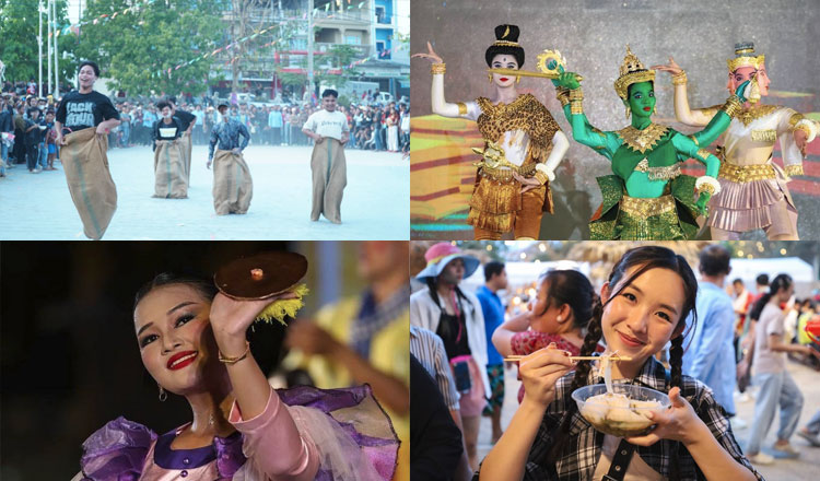 カンボジアがクメール正月元旦を祝う