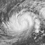14日～25日に台風シンラクーの影響を受け、天気が不安定で雷雨予報