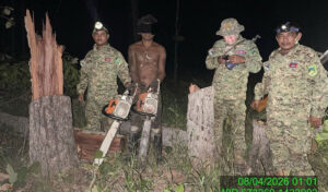 プレラング野生生物保護区で違法土地開墾の容疑者をレンジャーが逮捕