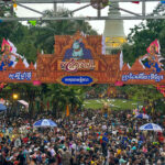 クメール正月期間中、プノンペンでは交通規制を実施