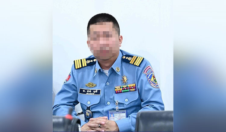 バッタンバン州　ひき逃げ事件の隠蔽に関与の警官が停職処分に