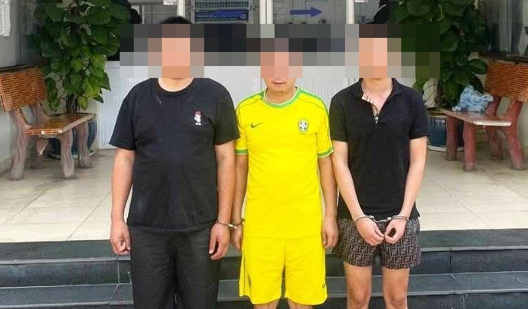 プノンペン　中国人3人を同胞への恐喝と監禁の容疑で逮捕