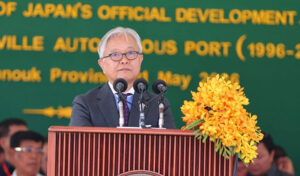 在カンボジア日本大使、カンボジアとタイの平和への取り組みを歓迎