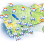 5月15日~17日までのカンボジア全土に降雨予報
