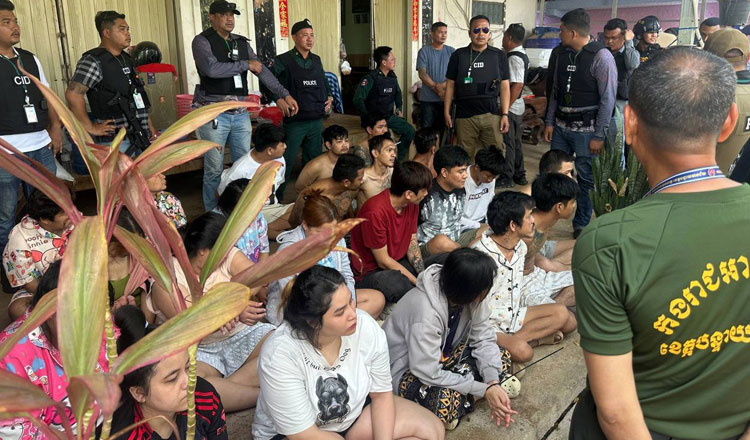 カンボジアで不法拘束されていたタイ人28人が救出