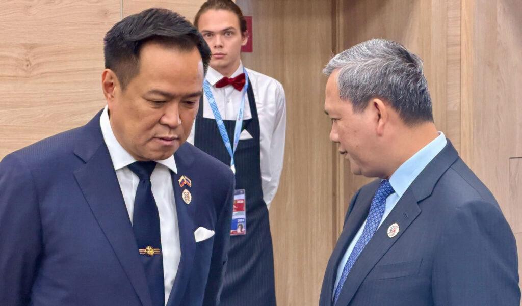 タイの首相の非公式会談、国境問題でのカンボジアの立場を改めて表明