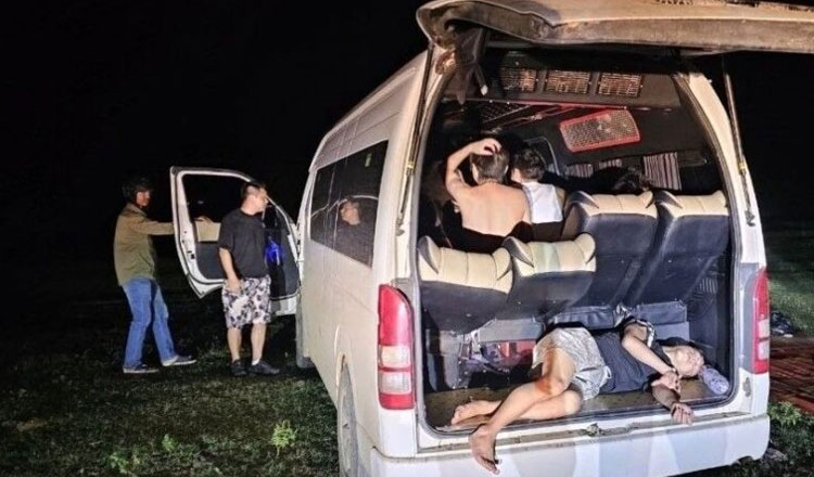 バッタンバン州 不審者の集まり 中国、ミャンマー人ら28人を逮捕
