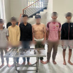 プノンペン　4件の暴力事件で、少年ギャングの容疑者8人が逮捕