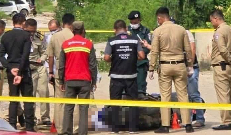 ポイペト市　インドネシア人が射殺される