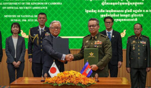 カンボジアと日本、戦略的安全保障協定を通じて防衛関係を強化