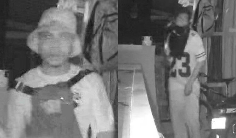 携帯電話50台を盗んだ犯人を捜索中