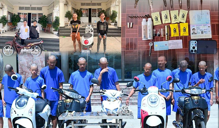 警察は7月に200件以上の犯罪事件を取り締まり、300人以上を逮捕