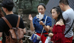 過去7週間で約4万5000人の中国人がカンボジアへのビザなし入国利用