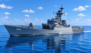 インド海軍艦艇INSクリッシュがリアム海軍基地に到着予定