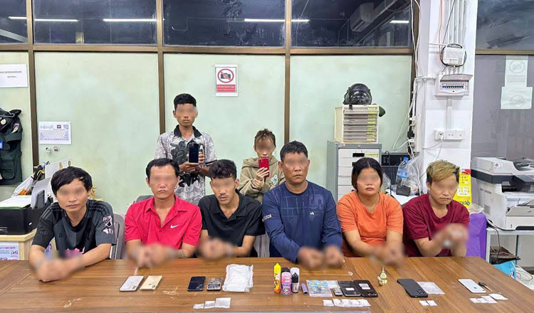 プレア・シハヌーク州で銃撃戦の後、麻薬密売容疑者が逮捕