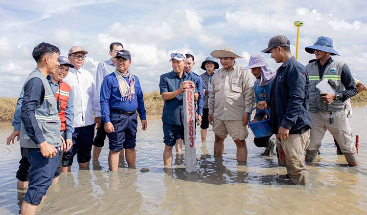 タケオ州のフナンテチョ運河 ルート変更で地域への影響を最小限に