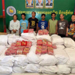 カンボジアと米国、覚醒剤約1トンを押収、8人を逮捕