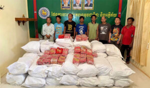 カンボジアと米国、覚醒剤約1トンを押収、8人を逮捕