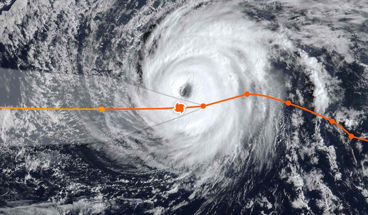 プチュムボン(お盆)の時期に、来週の初めまで2つの台風で全土に荒天予報