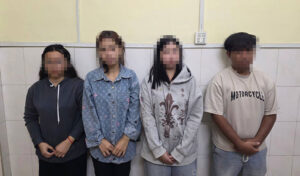 プノンペン　オンライン詐欺の容疑の摘発、6人を逮捕